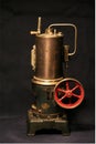 Old toy steam engine made in Germany ÃÂ 